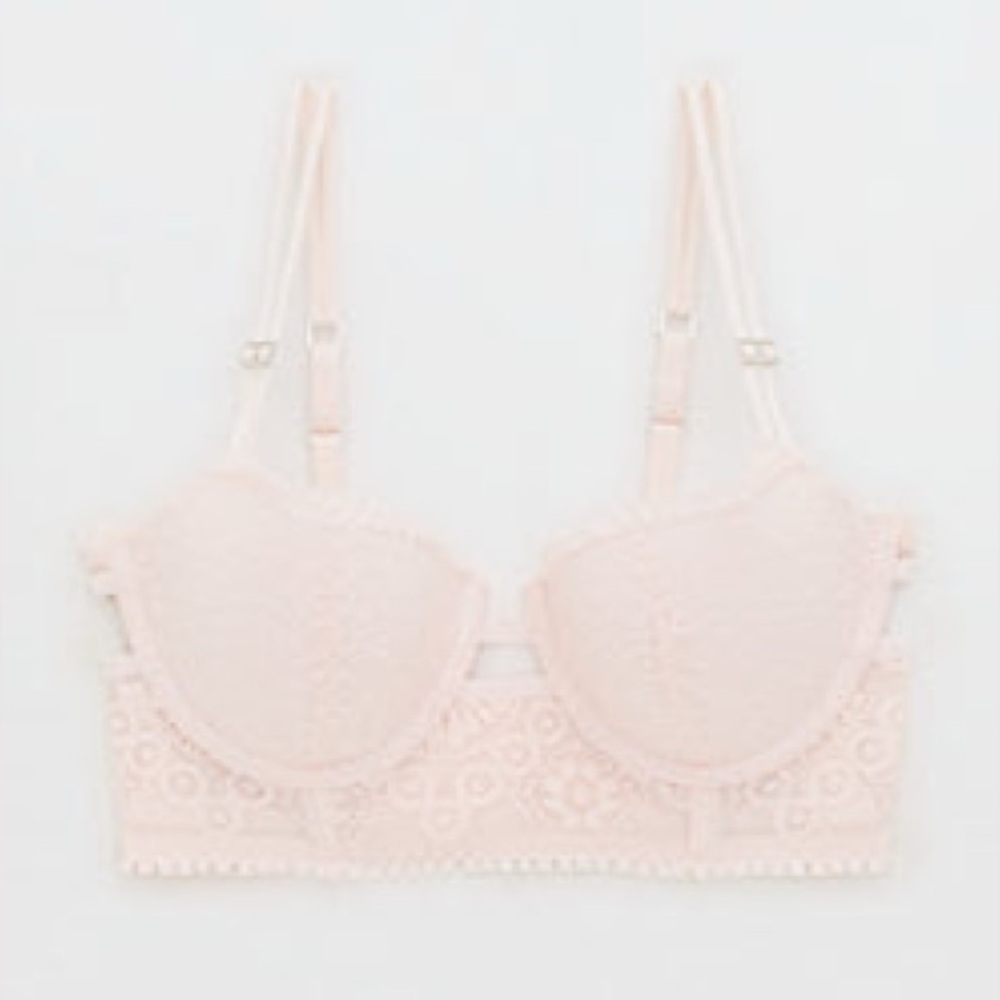 ❤️Aerie Real Power Balconette Joy Lace Bra❤️